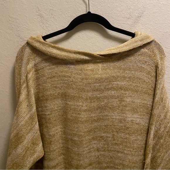 Anthropologie Field Flower Cowl Neck Tunic Sweater Size M - Picture 8 of 9